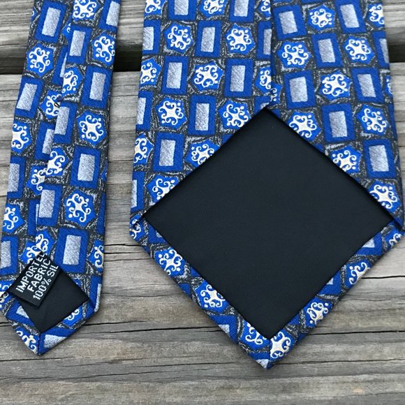 Geoffrey Beene Men Tie 100% Silk Necktie Classic T - Picture 9 of 11